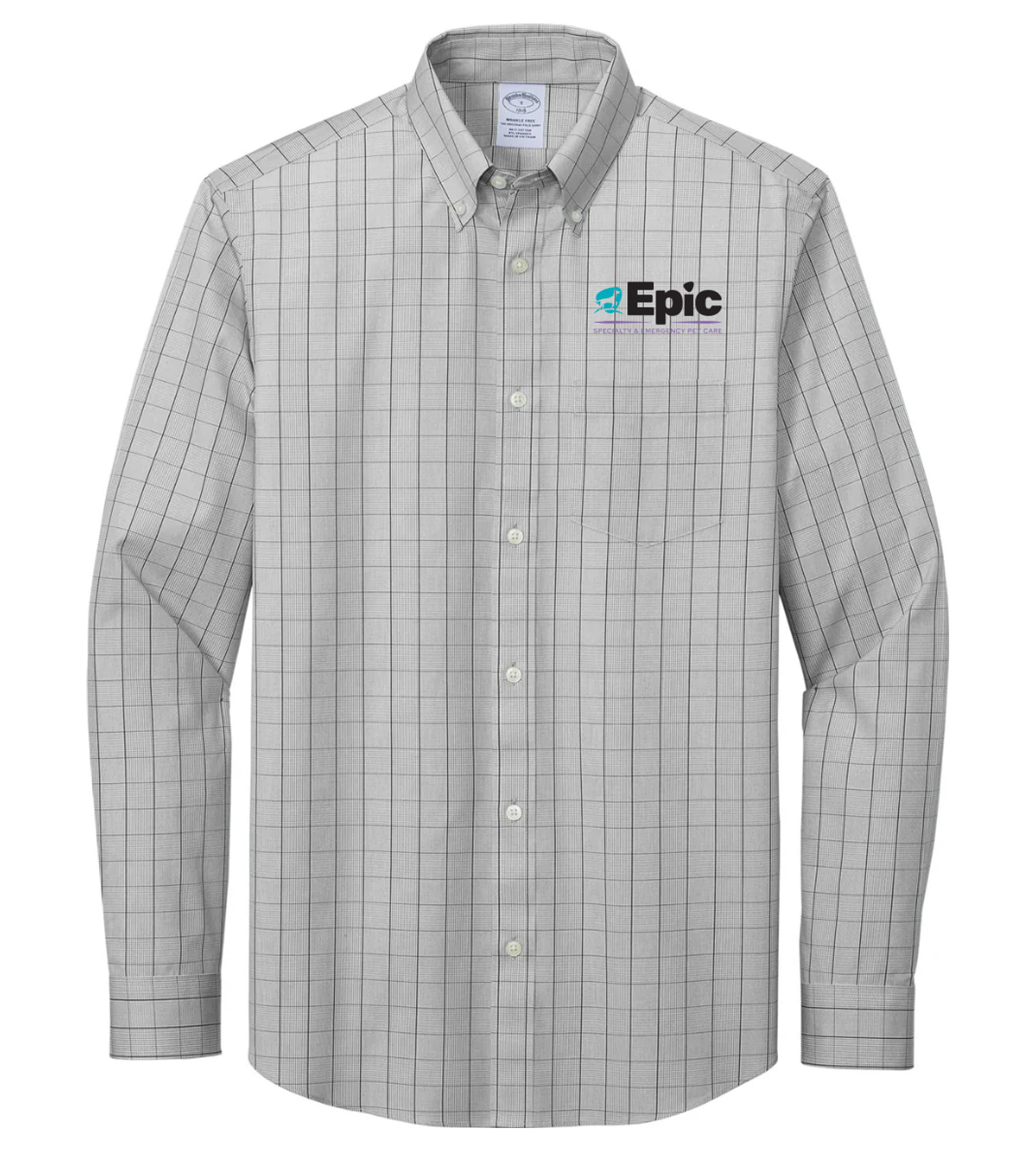 Brooks Brothers Wrinkle-Free Stretch Patterned Shirt