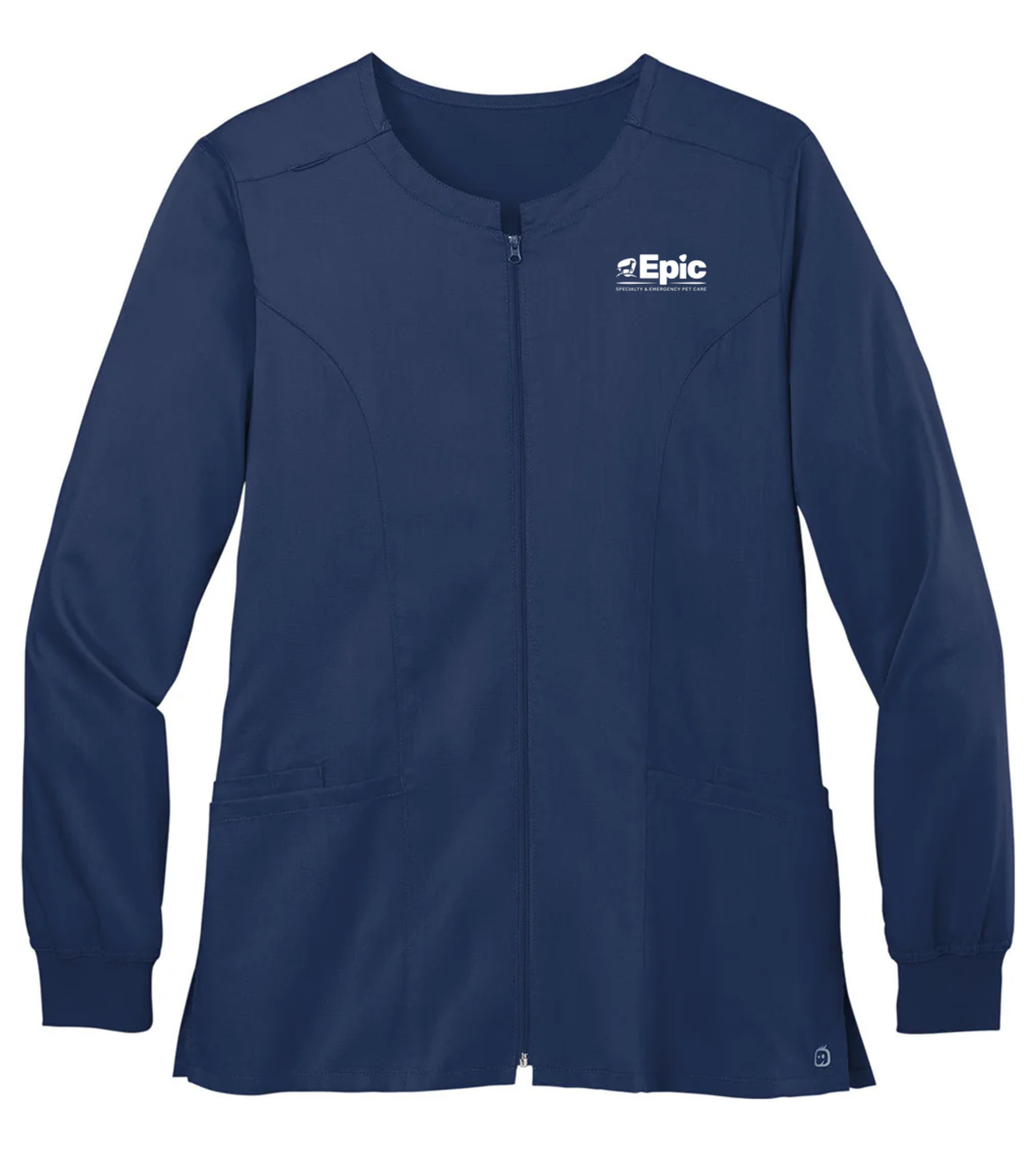Wink Women’s Premiere Flex Full-Zip Scrub Jacket